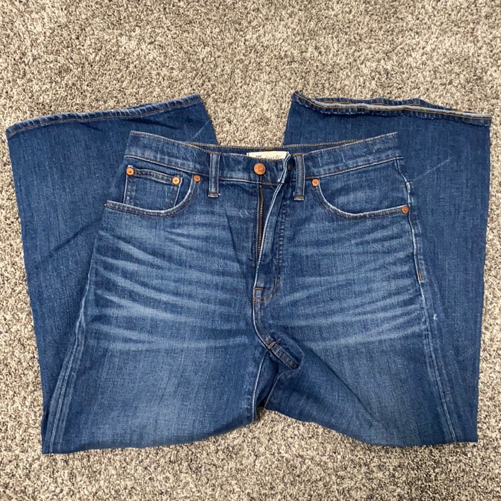 Madewell wide leg crop